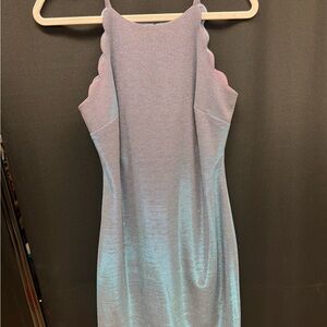 I.N. San Francisco Shimmering Lavender Dress